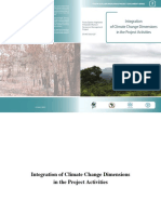 Integration of Climate Change Dimensions in The Project Activities