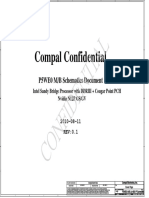 Compal Confidential: P5WE0 M/B Schematics Document