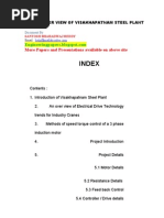 An Over View of Visakhapatnam Steel Plant