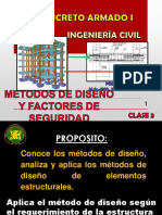 3 Clase 2.1 Metodos de Diseño, Formas de Falla y Factores de Seguridad