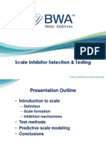 Scale Inhibitor Selection & Testing