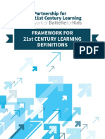 Framework For 21St Century Learning Definitions: © 2019, Battelle For Kids. All Rights Reserved. - 1