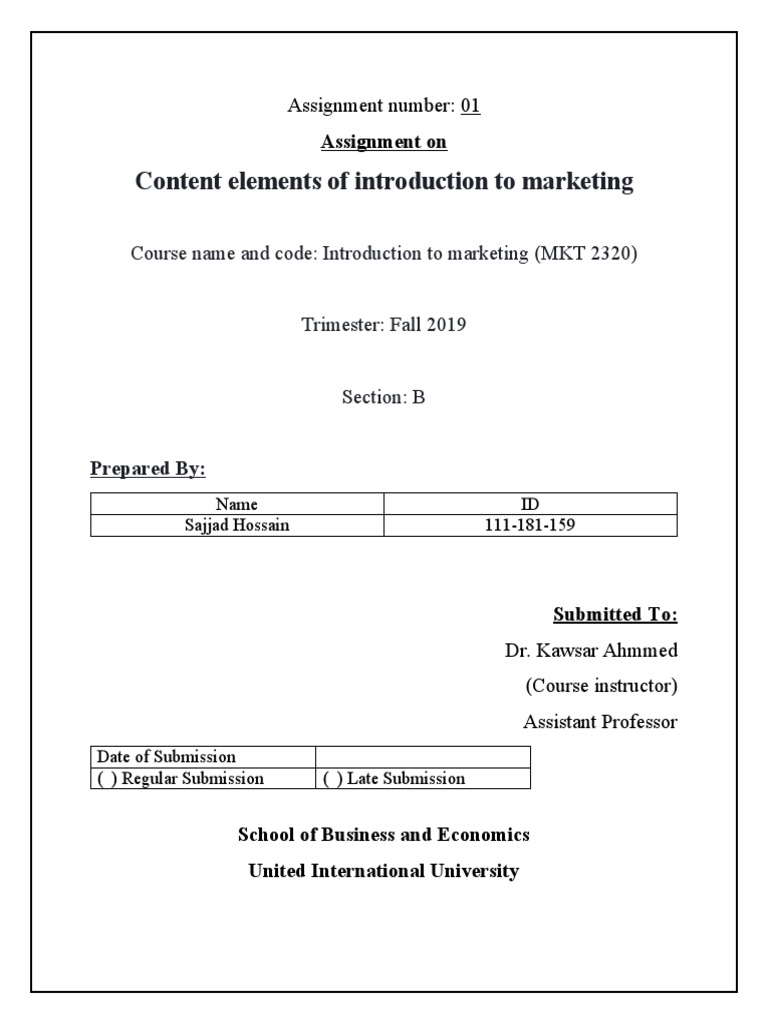 Assignment Number | PDF