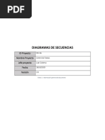 3.10 Diagramas de Secuencia