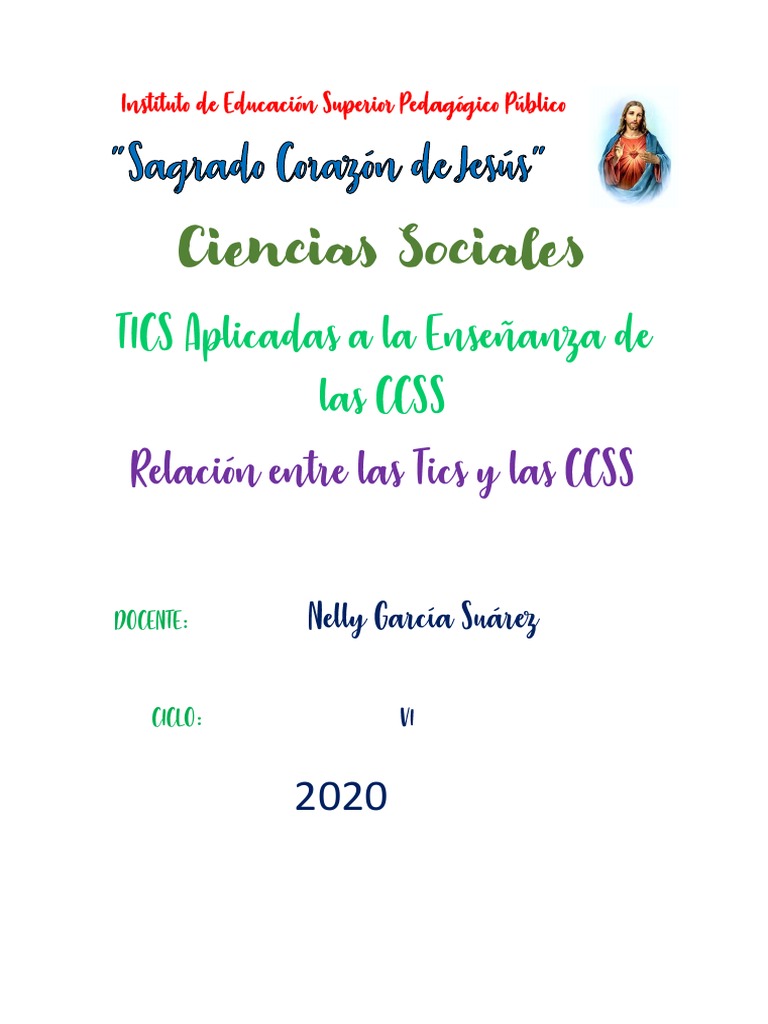 TICs en la Enseñanza de Ciencias Sociales | PDF | Salud y bienestar