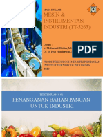 Pertemuan 01 Penanganan Bahan Bak Industri