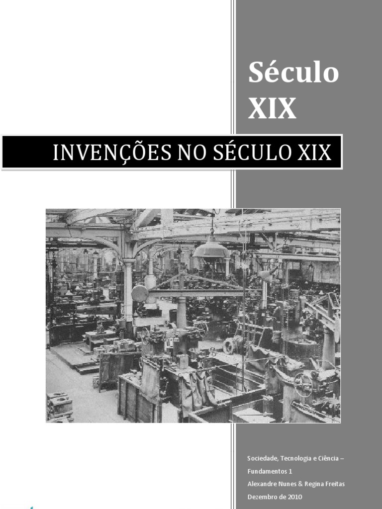 Inovações Industriais do Século XIX | PDF | Motor a vapor | Indústrias, image size:768x1024