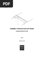 Assembly Instruction For Crane: QQSMD24M90P676096