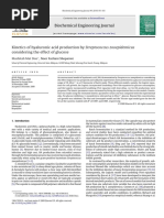 Kinetics of Hyaluronic Acid Production by Streptococcus Zooepidemicus Considering The Effect of Glucose