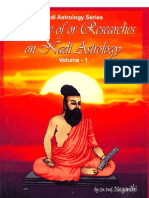 Nadi Astrology Series Essence of or Researches On Nadi Astrology Vol 1