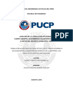 Tomatis Souverbielle Analisis de La Legislacion Aplicable Al Cuerpo General de Bomberos Voluntarios Del Peru