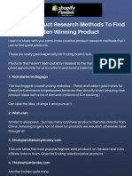 Copy of 3.6 Creative Product Research Methods To Find Hidden Winning Products 1