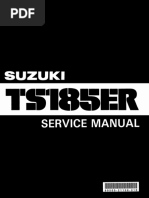 Suzuki PV50 '87-'90 Service Manual | PDF