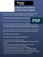 4.1 What You Need To Know Before Finding A World Class Supplier