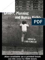 Tovi Fenster - Gender, Planning and Human Rights (International Studies of Women and Place) (1999)