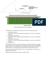 Geosynthetic Basal Reinforcement laying sequence