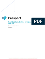 Euromonitor - Industry Capsules - Real Estate Activities in India - ISIC 70 PDF