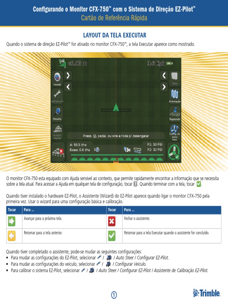 Trimble Monitor CFX 750 | PDF | Science | Ciência e Tecnologia