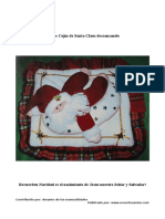 Molde Santa Claus Descansando PDF