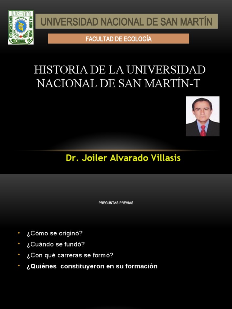 Historia de La Unsm | PDF | Universidad | Academia