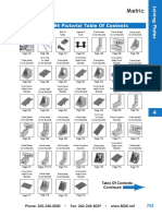 Metric: Section #4 Pictorial Table of Contents