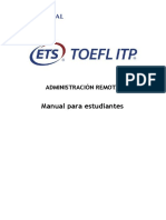 Manual SystemCheckReport y descarga de TOEFL Audio Browser