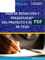 GUIA DE REDACCIÓN Y PRESENTACIÓN DE TESIS - EPG UCT  (1)