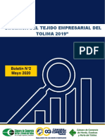 Dinámica del Tejido Empresarial del Tolima 2019 (1)