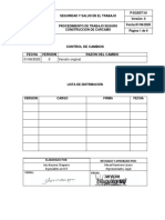 Procedimiento de Trabajo Seguro Carcamo