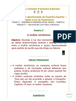 Bíblia Do Caminho - Estudos Espíritas - EADE - A Mulher Sirofenícia