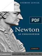JANIAK - Newton as Philosopher