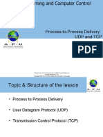 Process-to-Process Delivery: Udp and TCP: CT047-3-2-SPCC