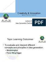 CRI LECTURE OBE 5 IDEA GENERATION Part 2 of 3