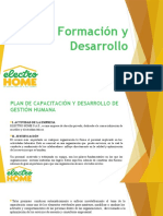 Plan de Formación y Desarrollo