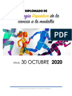 Diplomado de Psicología Deportiva PDF