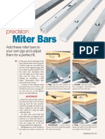 Precision Miter Bars