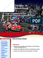 Advertising: - Section 19.1 Advertising Media - Section 19.2 Media Measurement and Rates