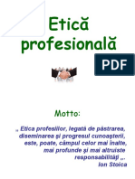 Etica Profesionala