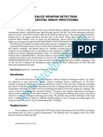 Concealed Weapon Detection Using Digital Image Processing: Abstract