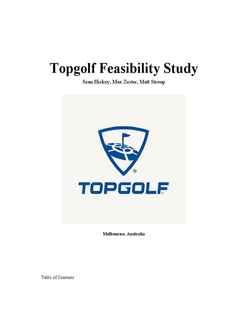 Topgolf Market Feasibility Analysis