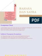 Bahasa Dan Satra Inggris: by Nur Mayani. R, S.PD