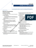 002-00650 S25FL032P 32-Mbit 3.0 V Flash Memory Datasheet PDF