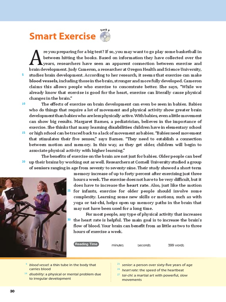 Exercise Enhances Brain Development | PDF | Tai Chi | Heart Rate