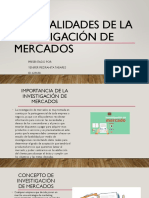 GENERALIDADES DE LA INVESTIGACIÓN DE MERCADOS Yenifer Piedrahita PDF