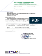 # 003 Surat Pengantar PT Dinas Perumahan Cipta Karya Bojonegoro PDF