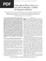 2019 JSSC A Single-Chip Optical Phased Array in A Wafer-Scale Silicon Photonics CMOS 3D-Integration Platform