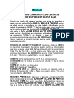 CONTRATO MODELO DE COMPRAVENTA DE CESION DE DERECHOS DE POSESION DE UNA CASA.docx