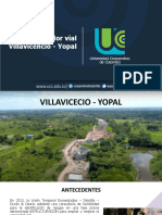 Corredor Vial VILLAVICECIO - YOPAL