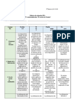 Rúbrica para Evaluar