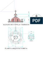 Alzado Cupula y Detalle